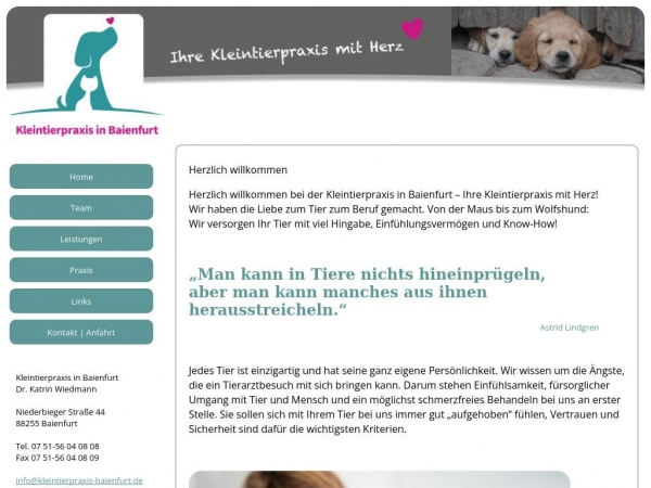 kleintierpraxis-baienfurt.de